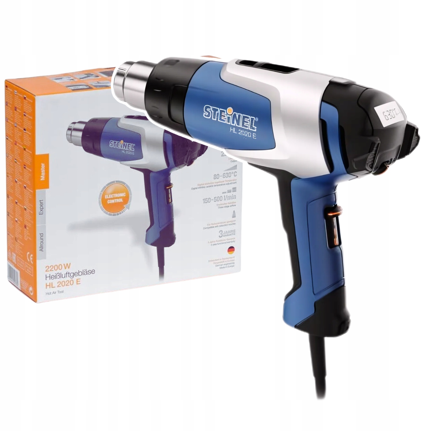 Opalarka zgrzewarka opalarka elektryczna 2200W opalarka Steinel HL2020 E