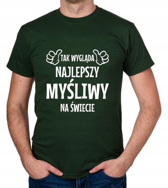 

koszulka Najlepszy Myśliwy prezent