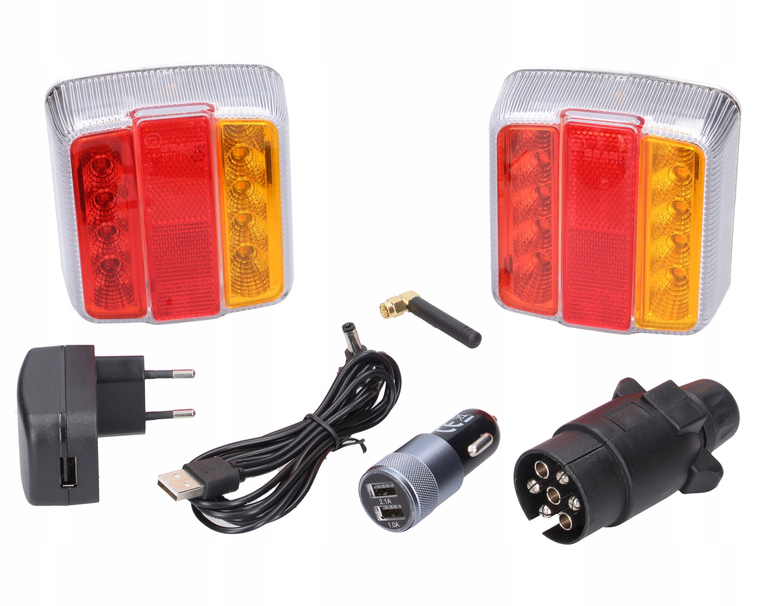 sada zadních Led světel bezdrátová na magnet