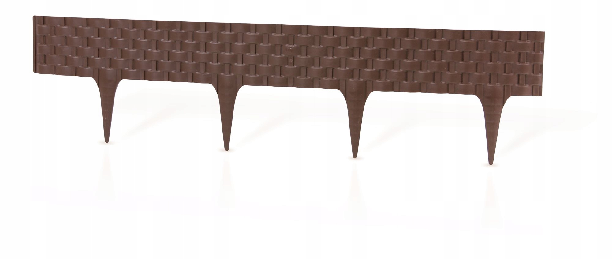 Palisada ogrodowa RattanPalisade brązowa 9,5x82cm