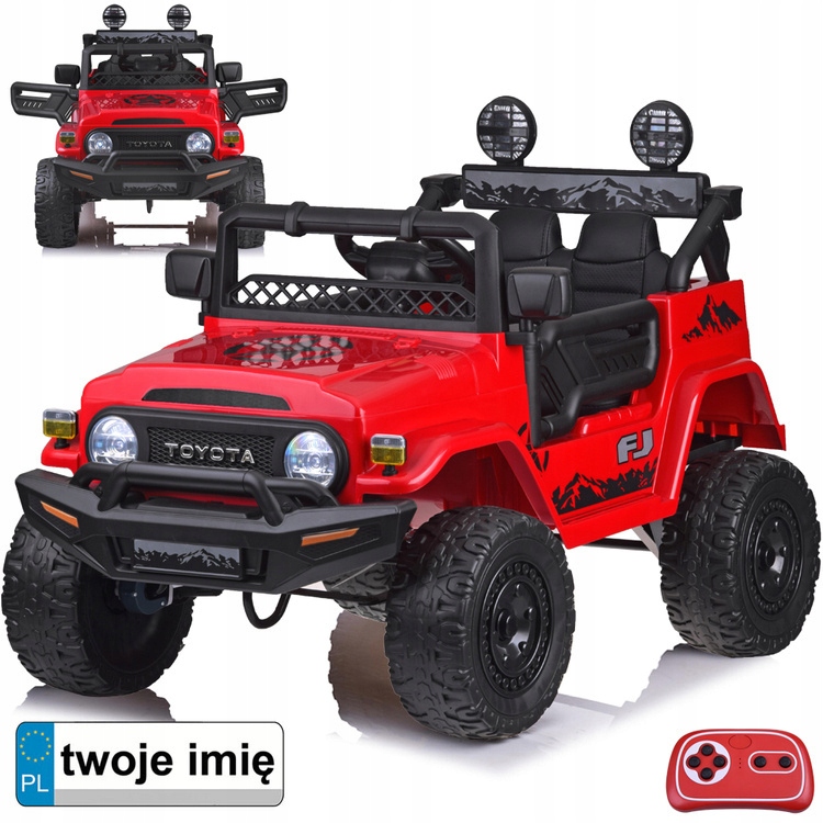 Auto na akumulator elektryczne Toyota Fj Cruiser dla dziecka PA0301 Cz