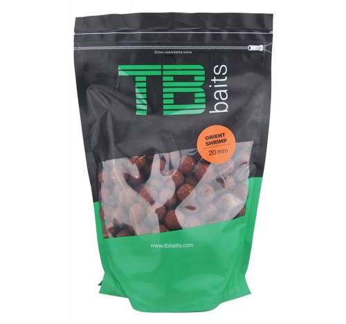 Kulki proteinowe Tb Baits Orient Shrimp 1 kg Ø 24 mm