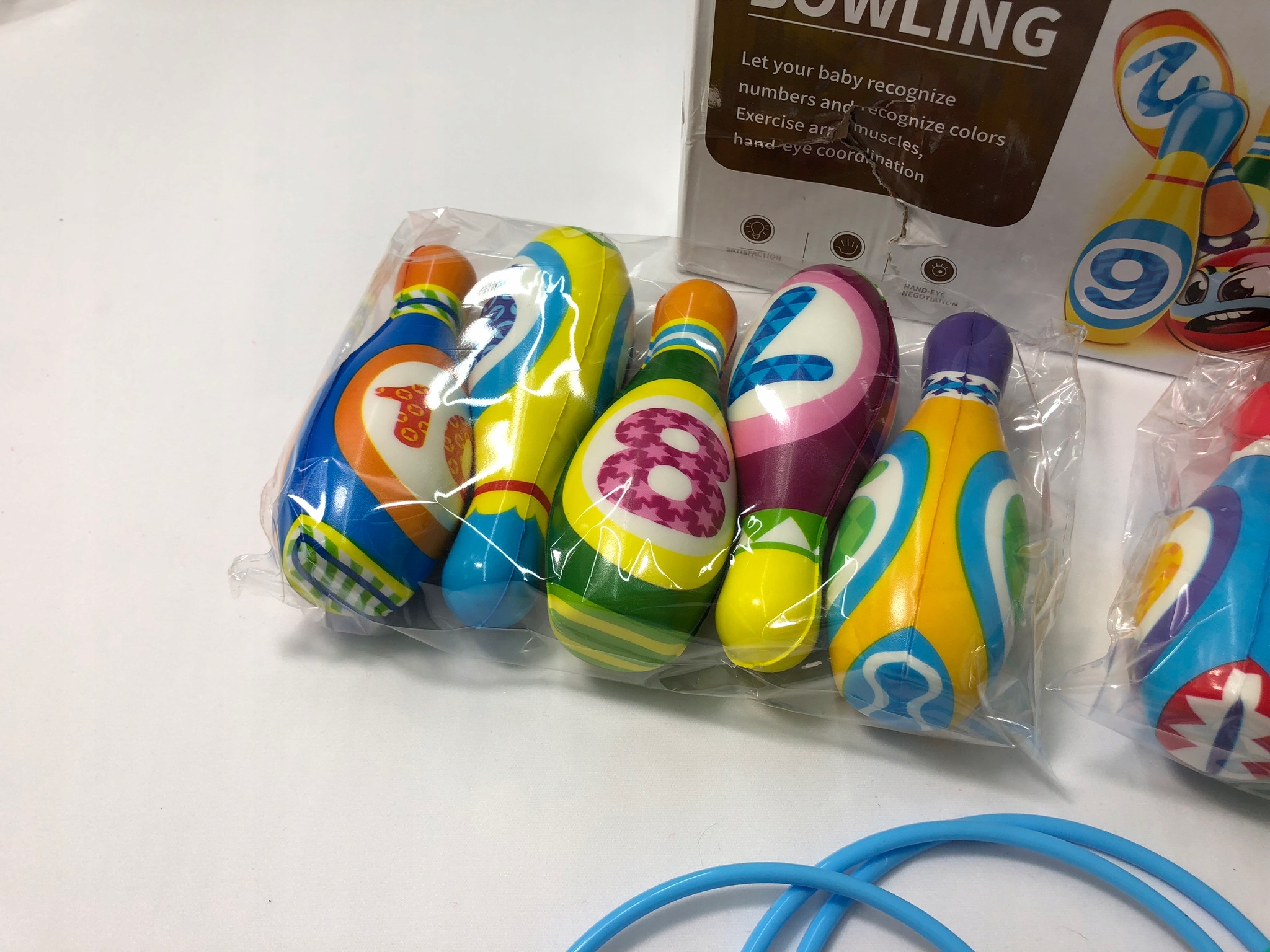 Puzzle dla dzieci Bowling Kręgle Piankowe Marka inna