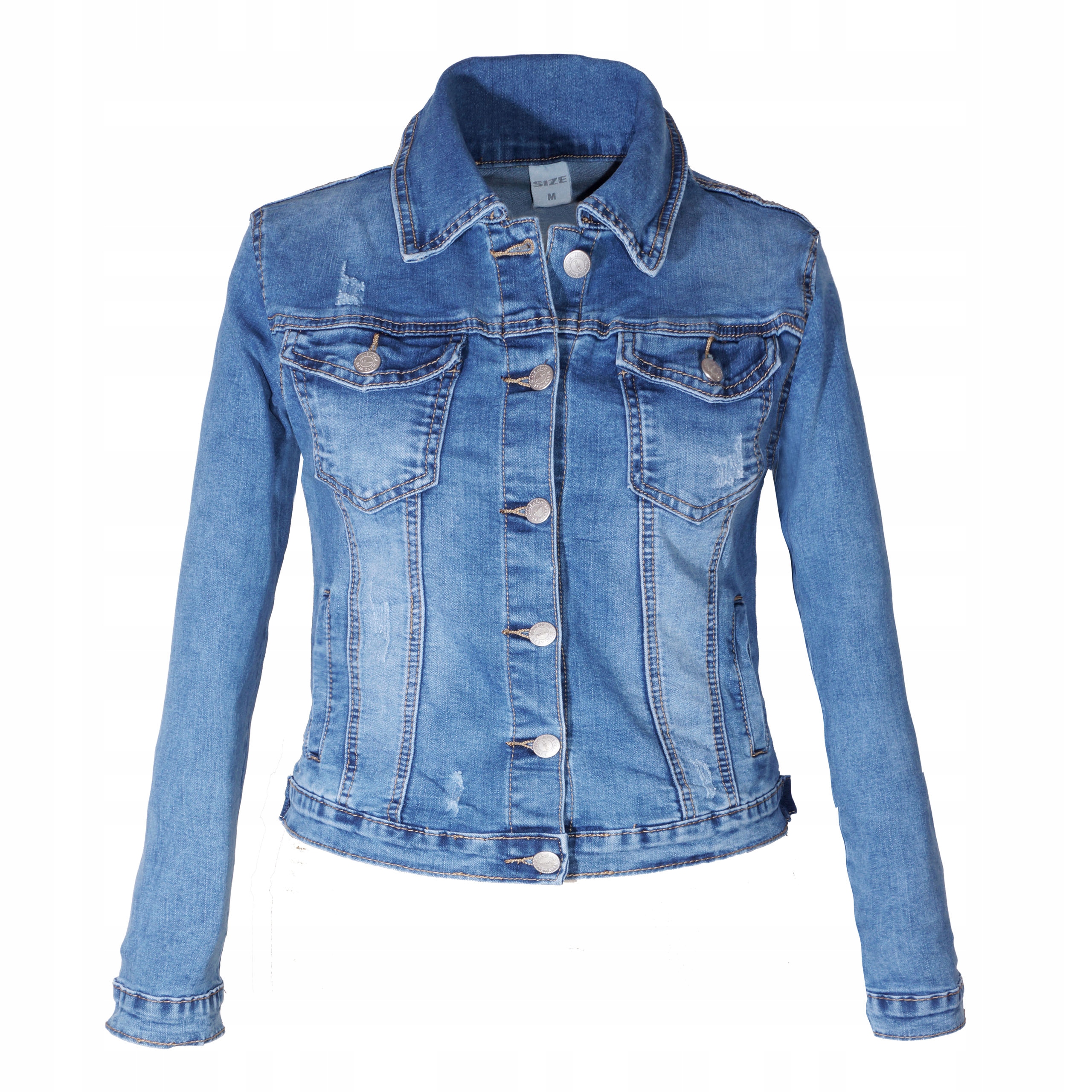 

Damska kurtka Jeans Katana niebieska Bawełna M 38