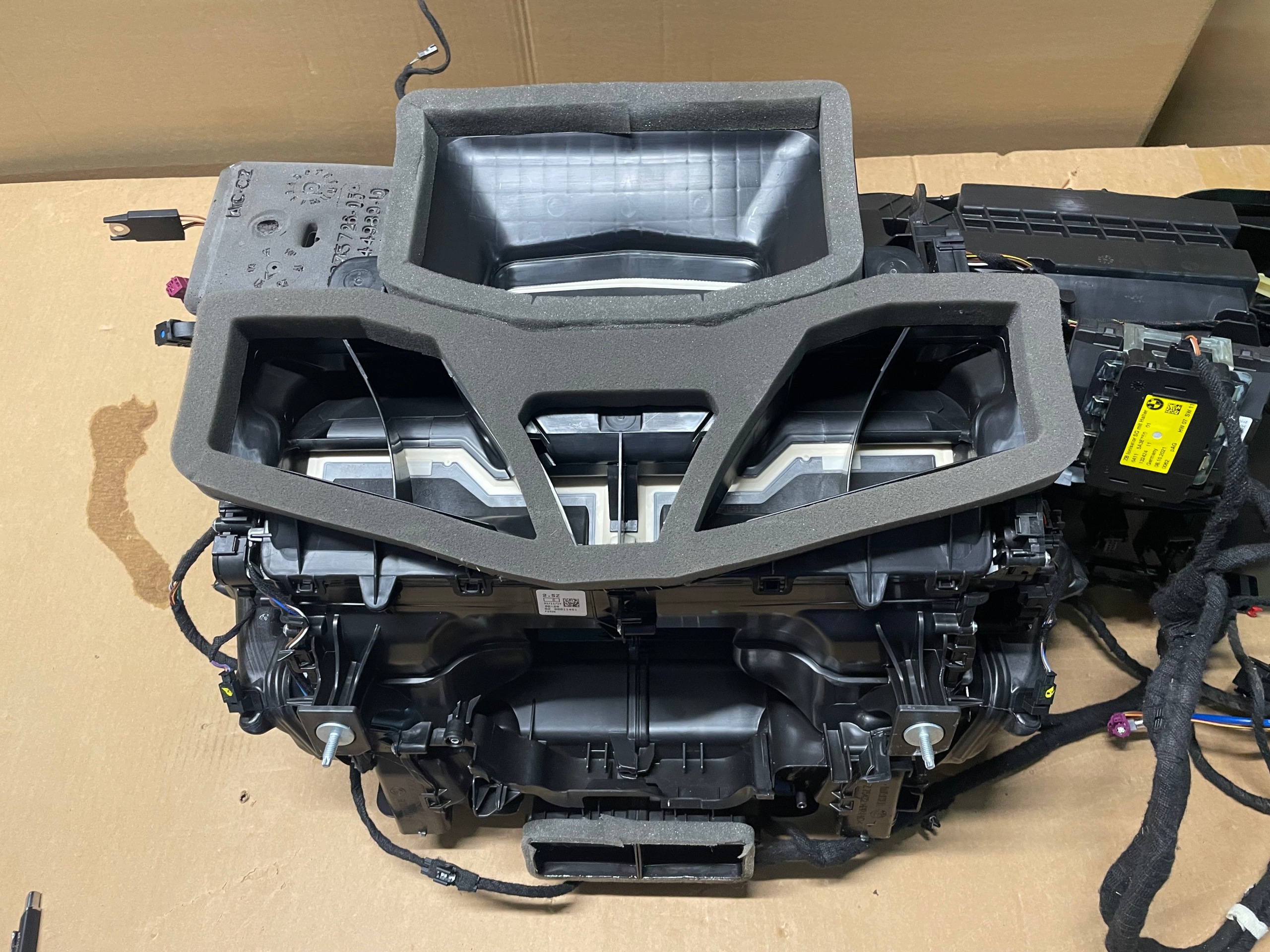 heater heating BMW 5 G30 G31 LCI