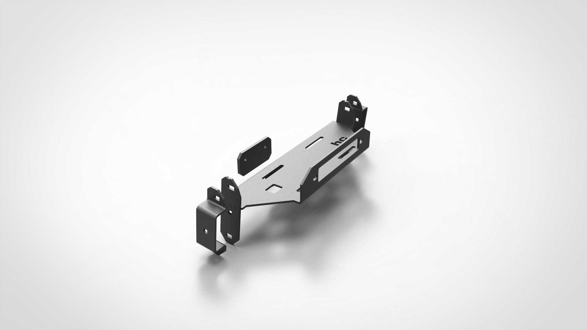 Suzuki Jimny 1999-17 Benz лебедка пластина