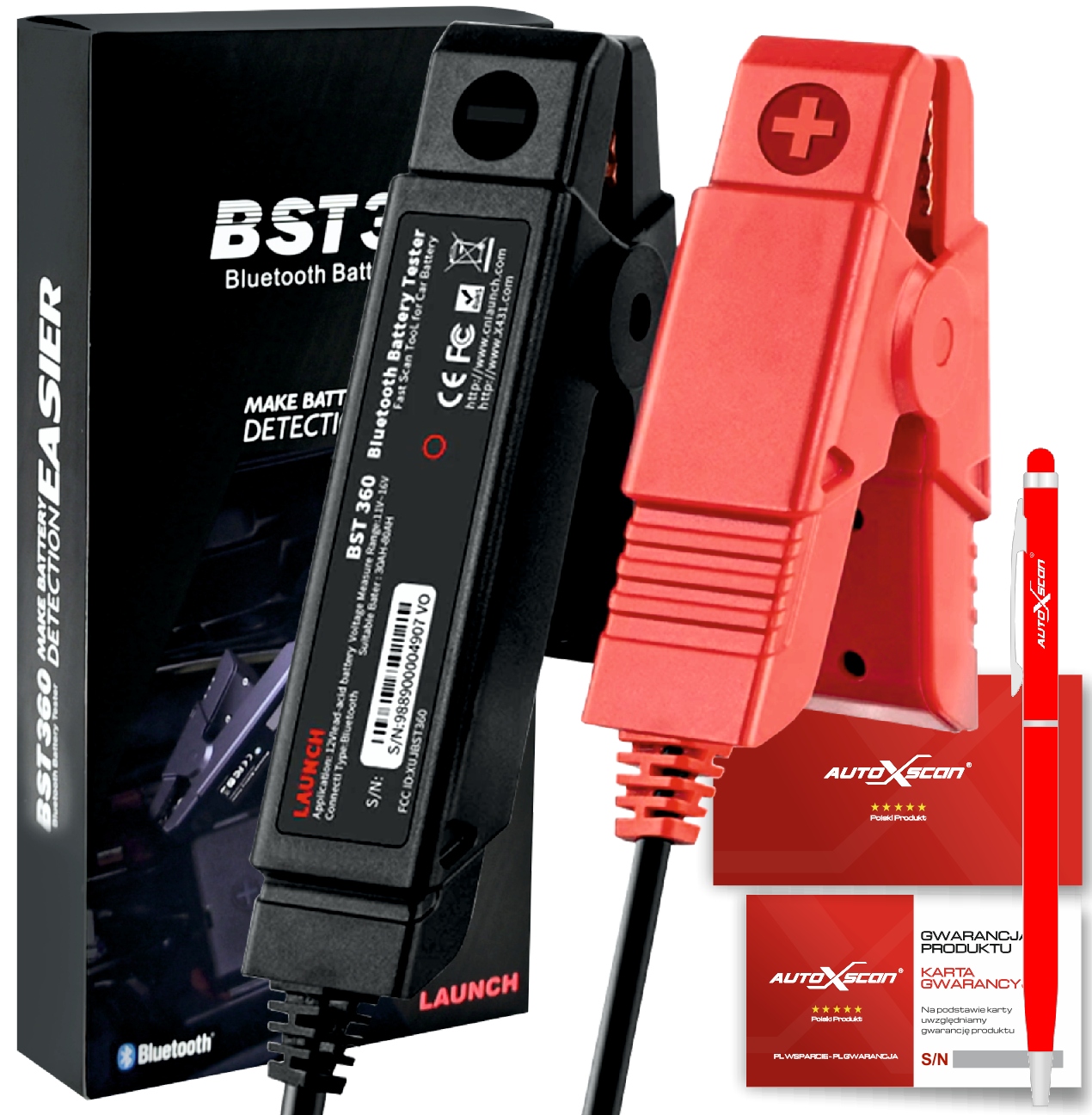 Tester akumulatorów LAUNCH X431 BST360 Battery 12V Marka Launch