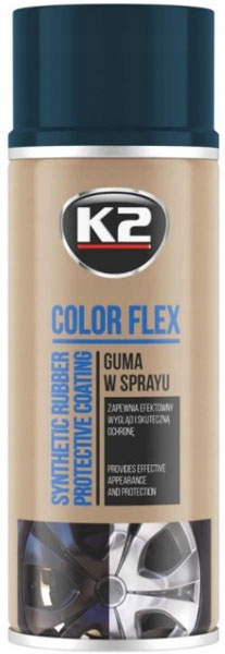 K2 COLOR FLEX Guma w sprayu carbon 400ml L343CR