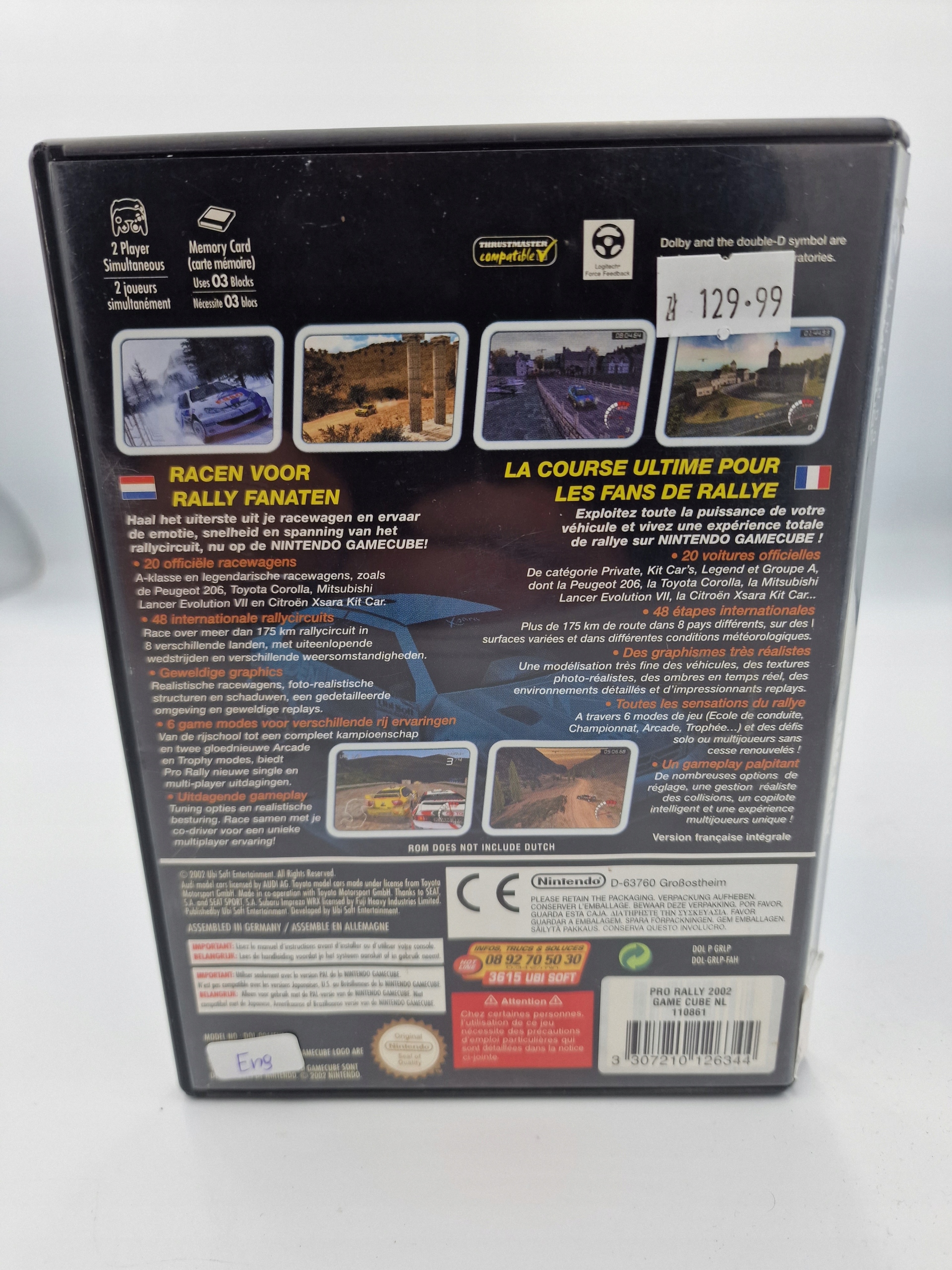 Gra Pro Rally Nintendo GameCube Platforma Nintendo GameCube
