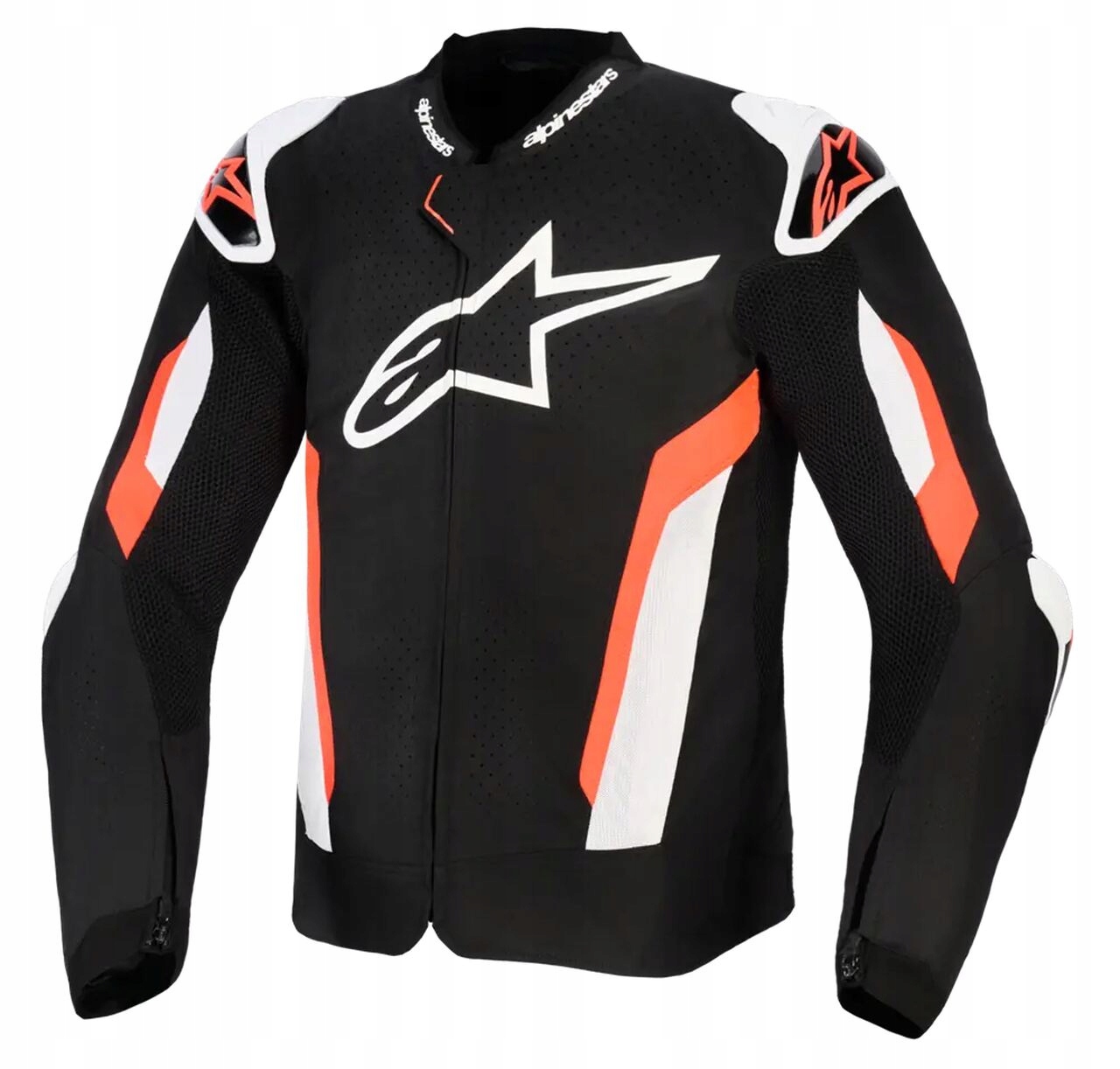 Bunda Alpinestars T-gp Air Jacket Biela/Červená/Čierna XL