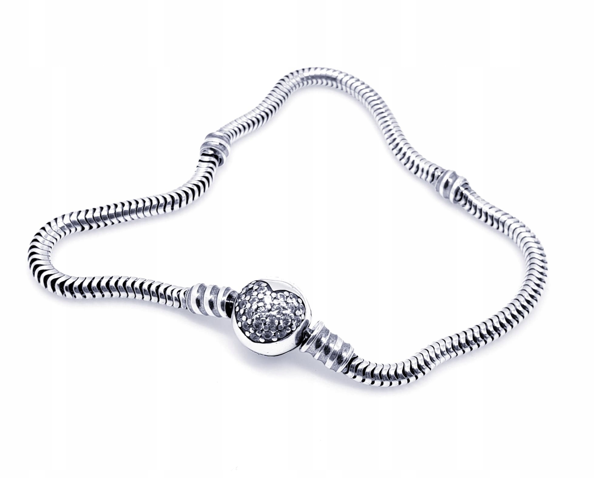 

Bransoletka Srebrna Do Charms Pandora Moments 19cm