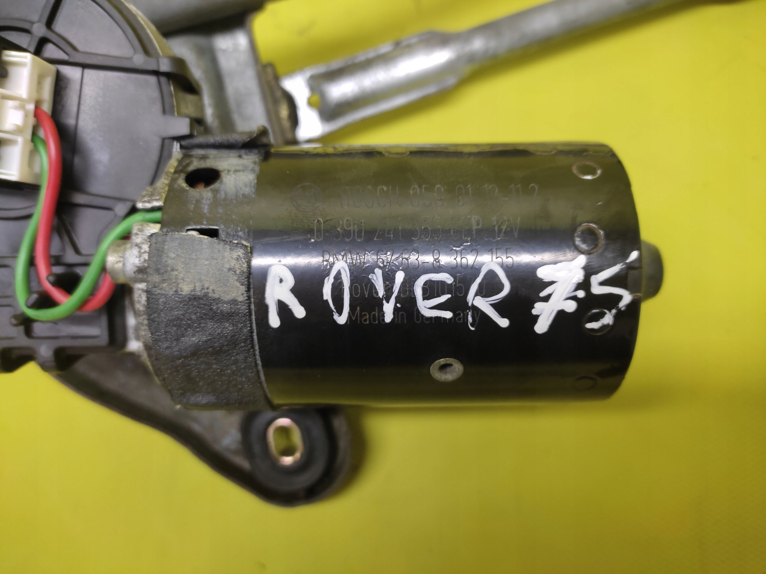 ROVER 75 wiper mechanism front 0390241355