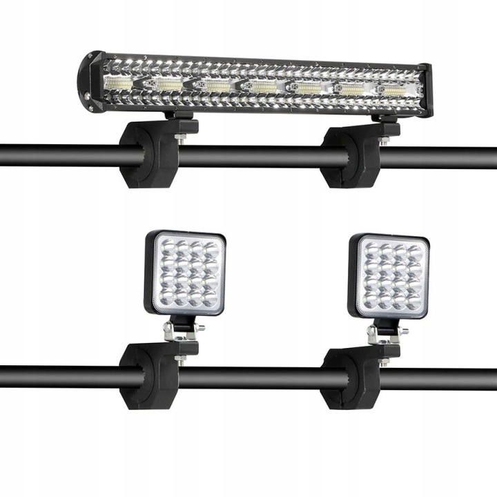 UCHWYTY MOCOWANIE LAMPY HALOGENY MOTOCYKLOWE LED Producent inny