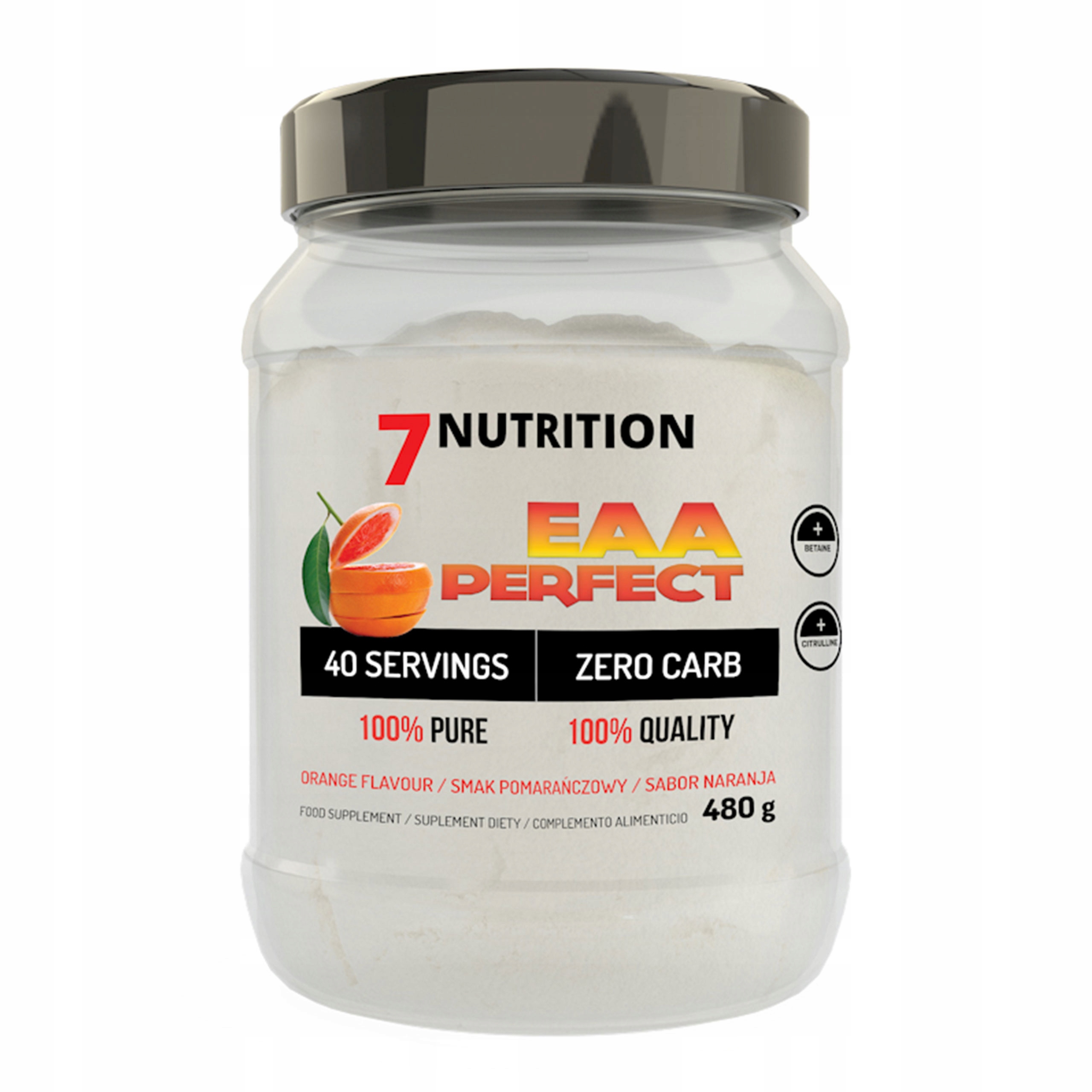 AMINOKWASY CYTRULINA 7NUTRITION EAA PERFECT 480g — 4