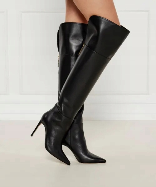 Elisabetta Frnachi Kotníkové Boty Na Jehlovém Podpatku S Logem Vel