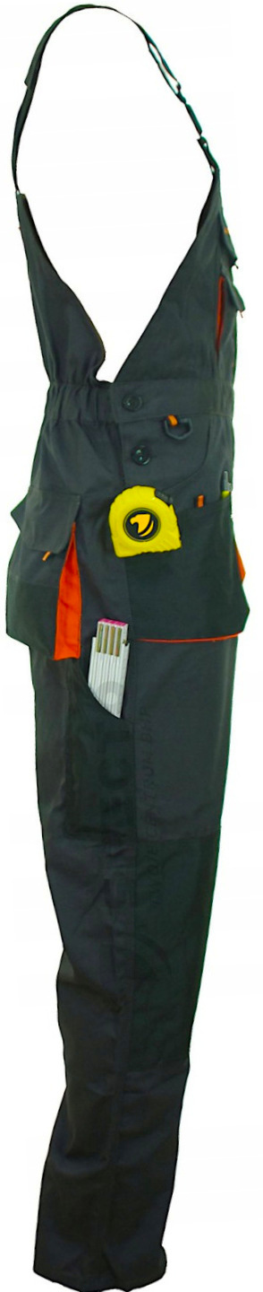 Spodnie robocze męskie Ogrodniczki robocze BHP Praktyczne Funkcjonalne 58 Kod producenta Ogrodniczki robocze spodnie monterskie