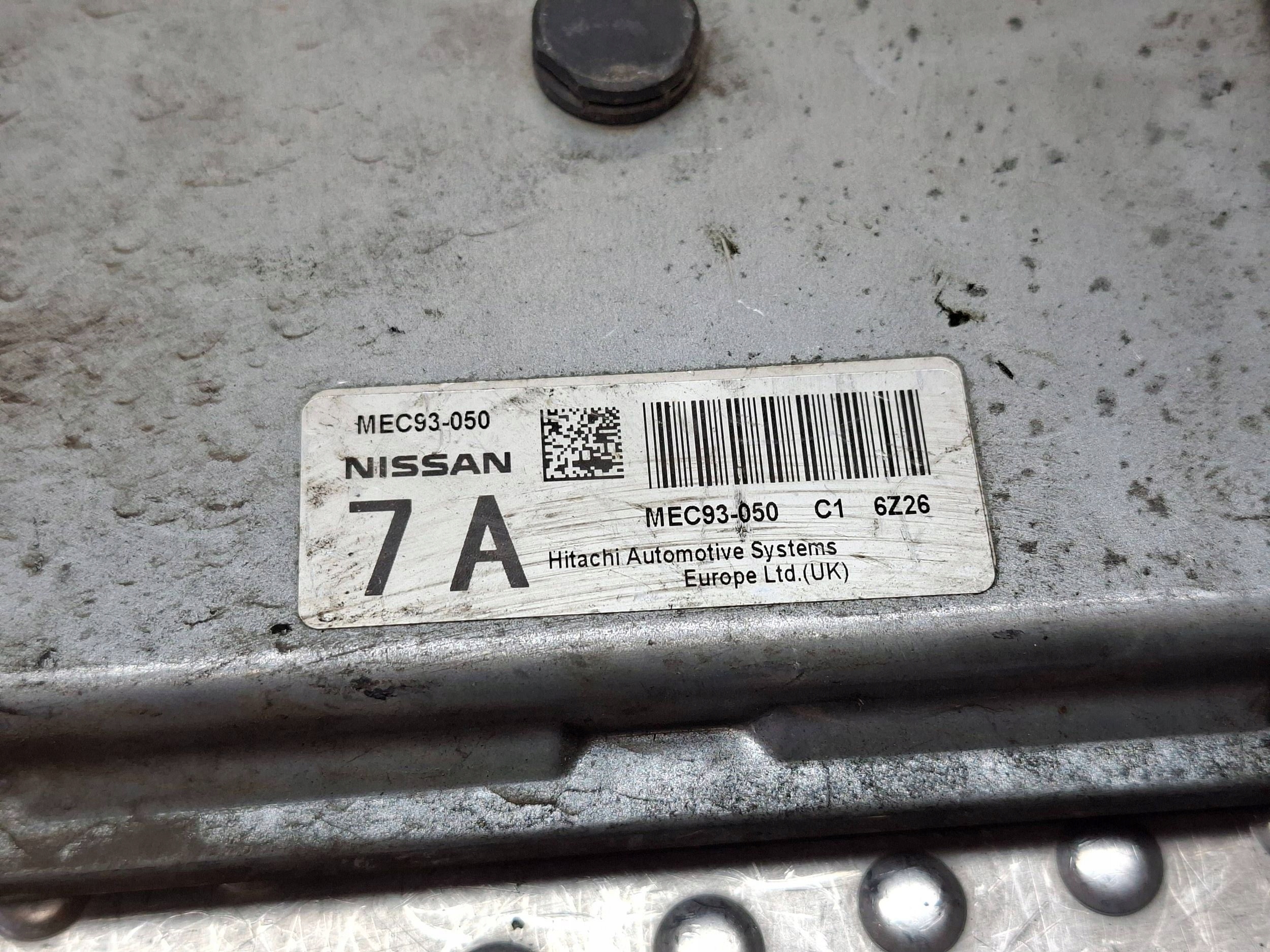 control unit computer of the engine NISSAN NOTE E11 06- 1.6i MEC93-050