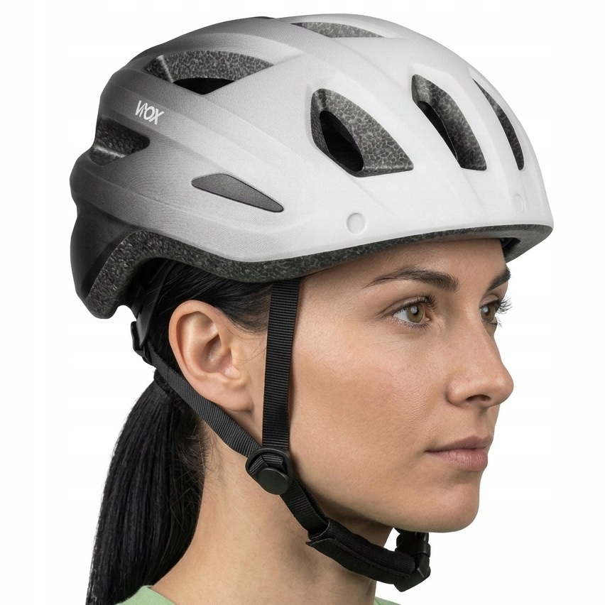 Pánská Cyklistická Helma Mtb Matná Nastavitelná 55-58 cm Zadní Světlo Vayox