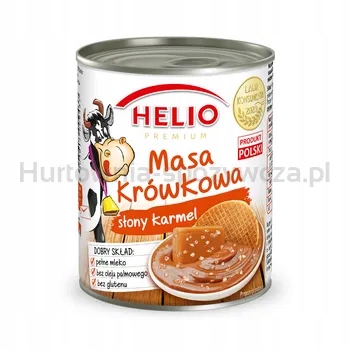 Helio Tekutý Karamel Slaný Karamel 400 G Premium