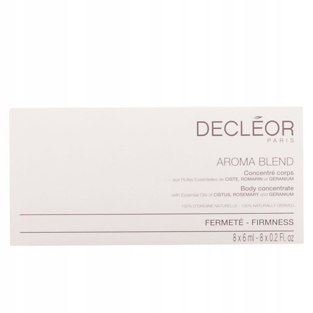Decléor Aroma Blend Zpevňující tělový koncentrát pro kabinety 8 x 6 ml