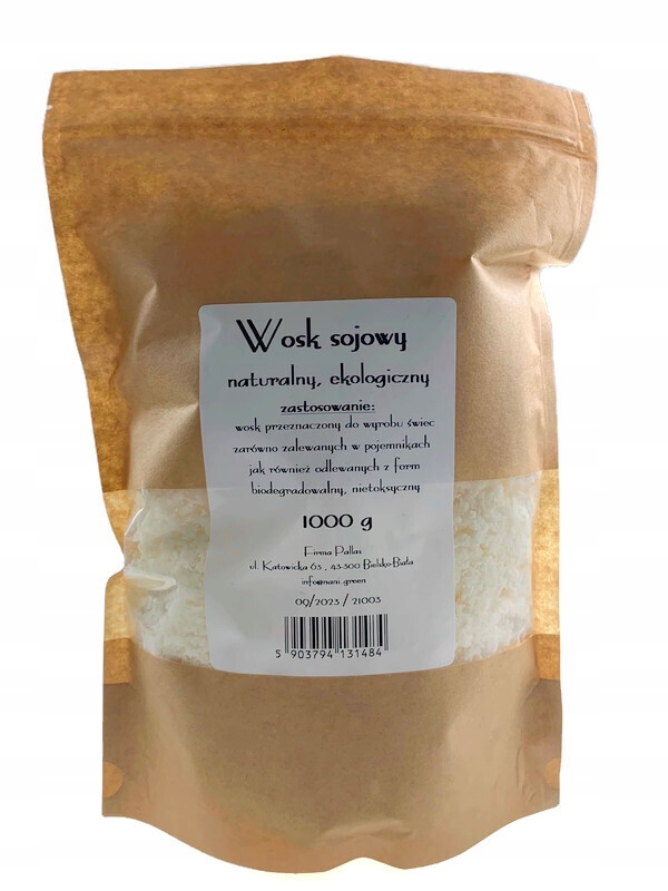 

Wosk Sojowy Naturalny Do Produkcji Świec