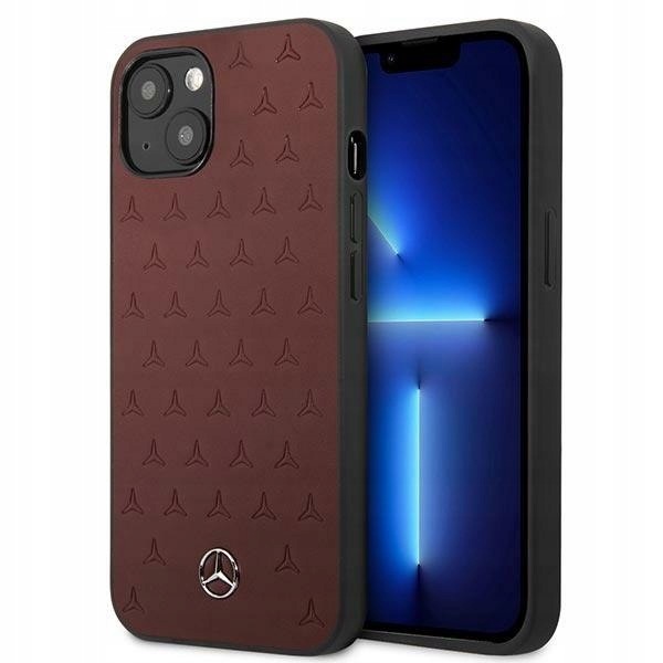 Mercedes MEHCP13SPSQRE iPhone 13 mini5,4" czerwony/red hardcase Leathe