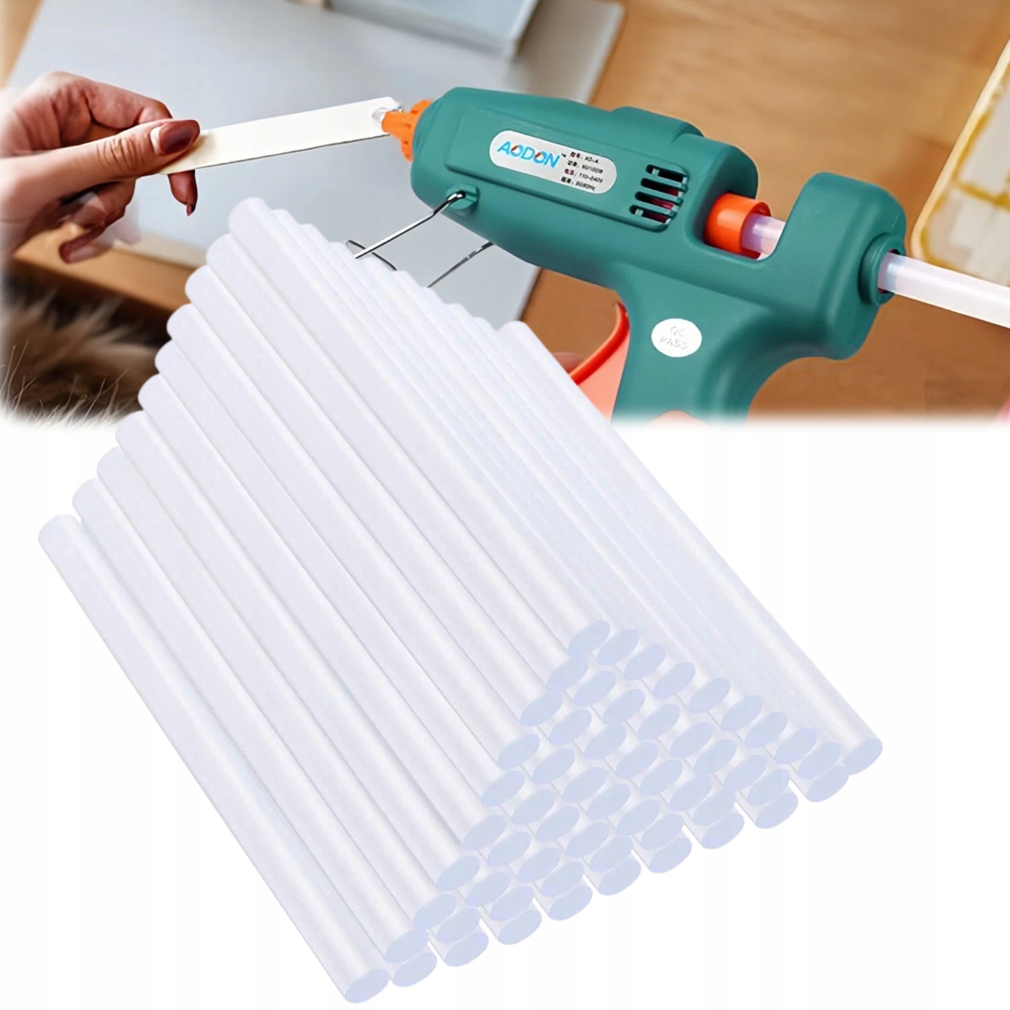 Lepidlo pro horké náplně do pistole lepicí tyčinky 11 mm x 200 mm 200 Kusů