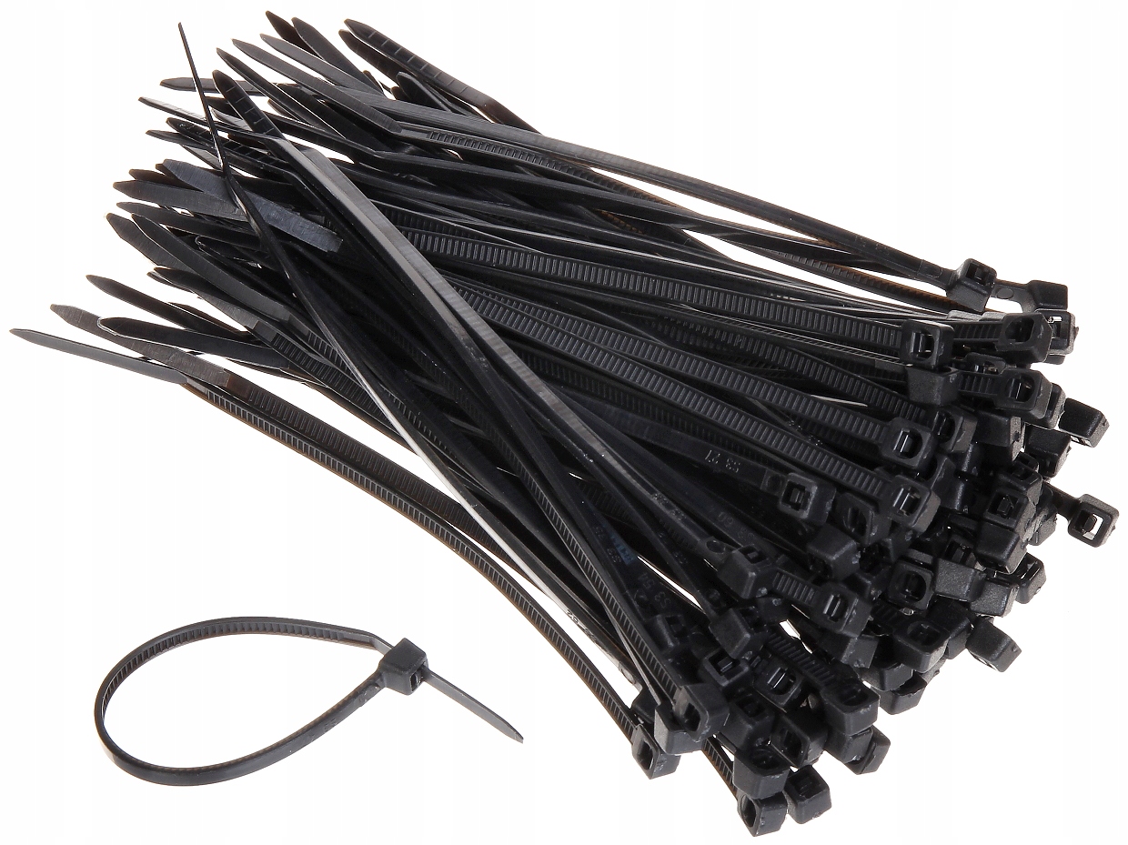 Opaska kablowa OPC-150X3.5/B*P100 opakowanie