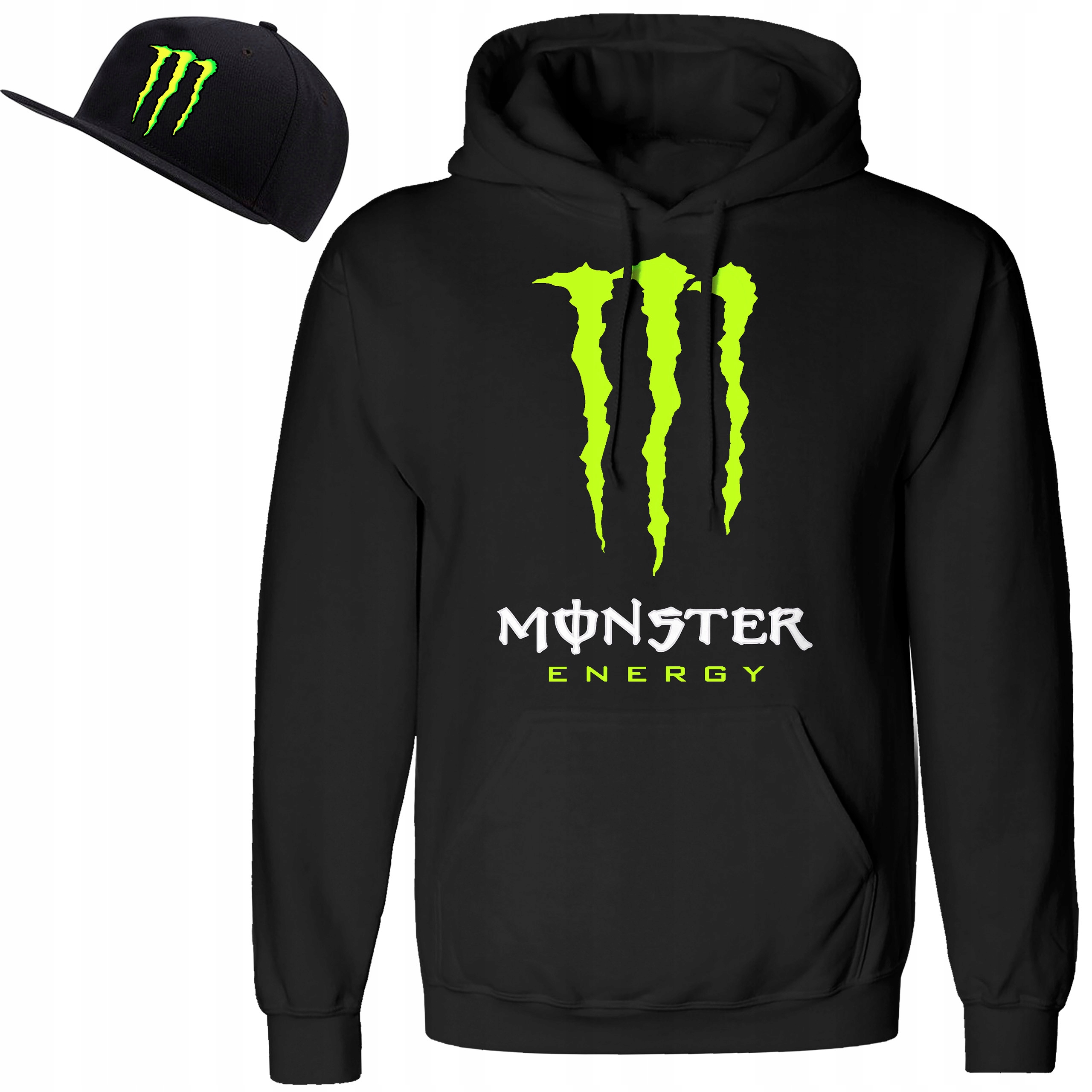 

Bluza Męska Monster Energy Rozmiar XL Czapka