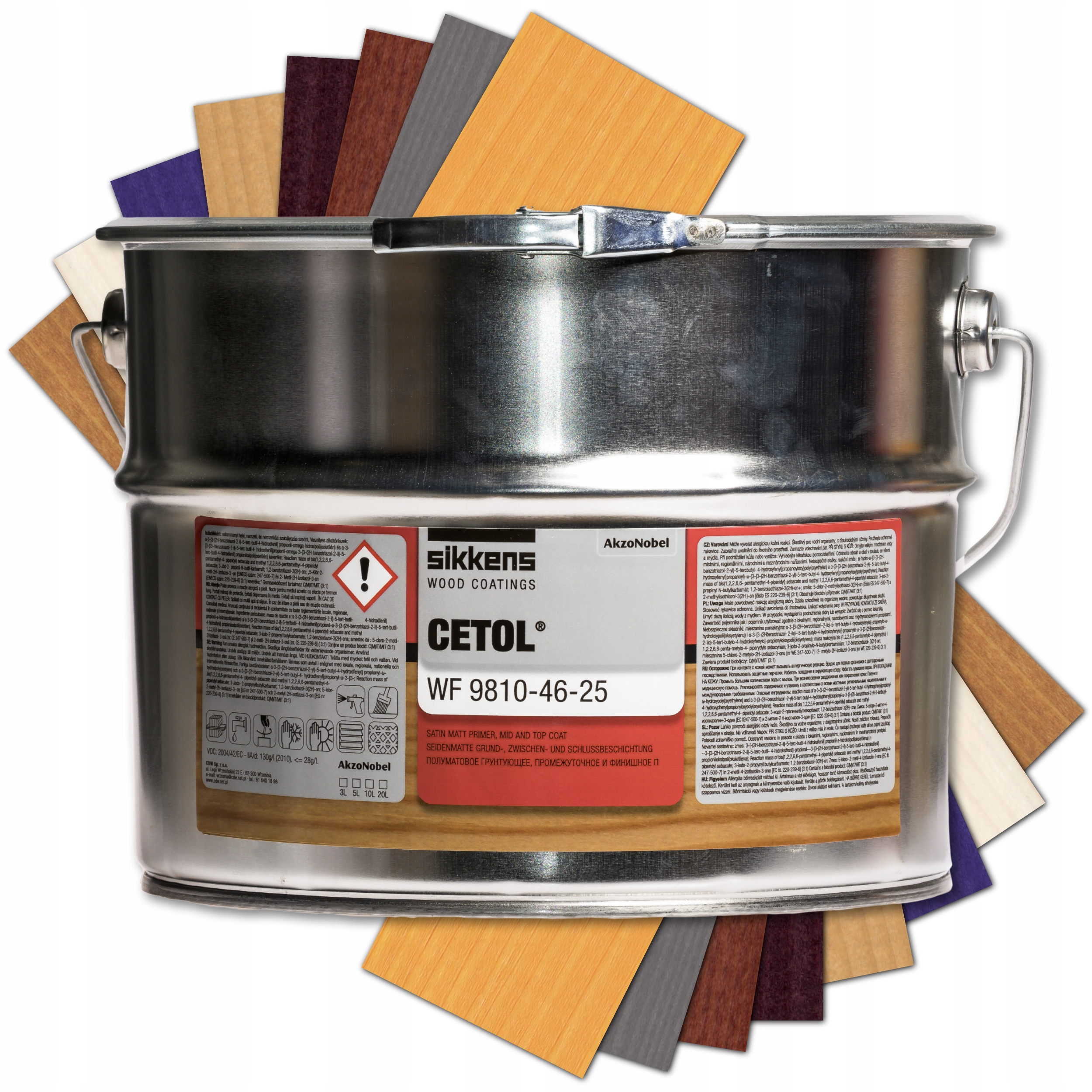 Sikkens Cetol Wf 9810-46-25 (wf 761) 10L Lakier Do Drewna 73