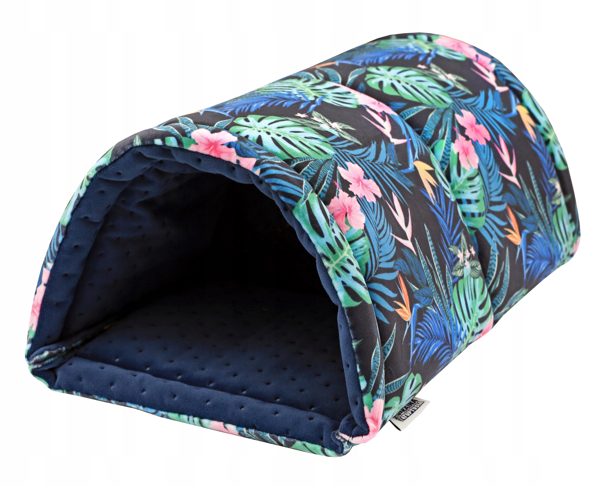 Levně Půlkruhový Tunel S Domkem Tropický Les Pro Hlodavce Morčat