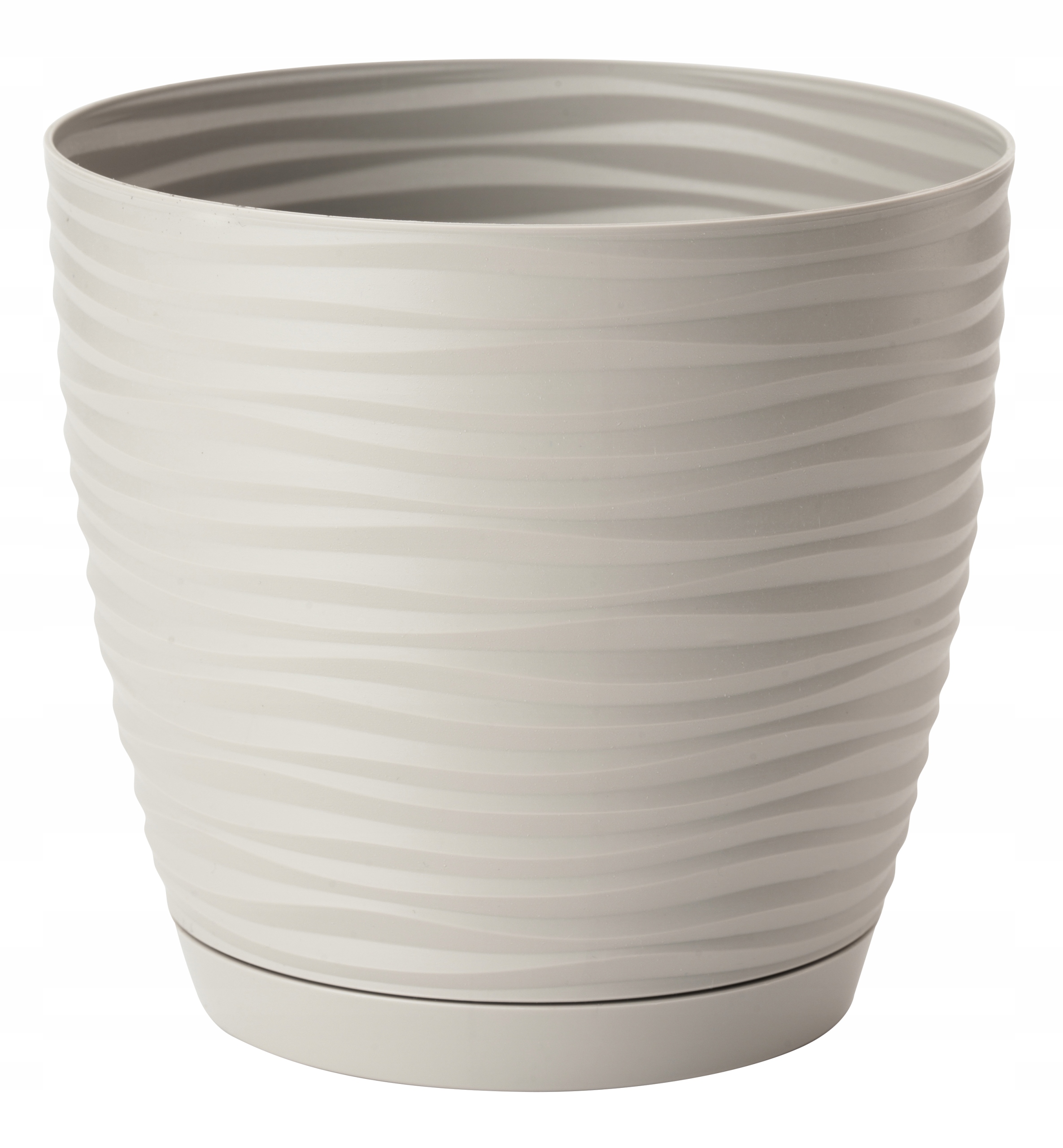 

Doniczka Sahara Petit Z Podstawką 15 cm Jasnoszary