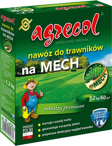 

Nawóz Do Trawników Z Mchem Trawnik Agrecol 1.2 Kg