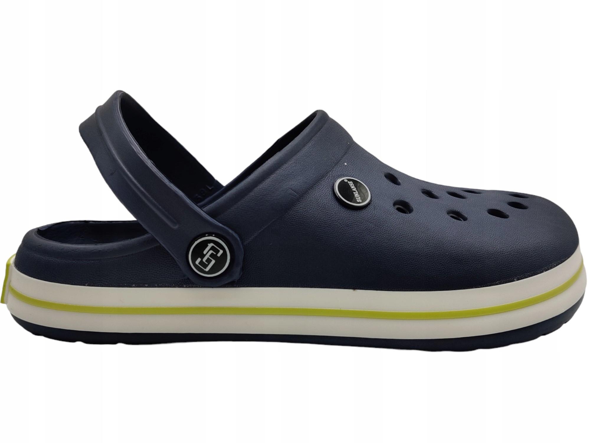 DAMSKIE KLAPKI KROKSY chodaki PIANKOWE LEKKIE na codzień 39 Wzór dominujący bez wzoru