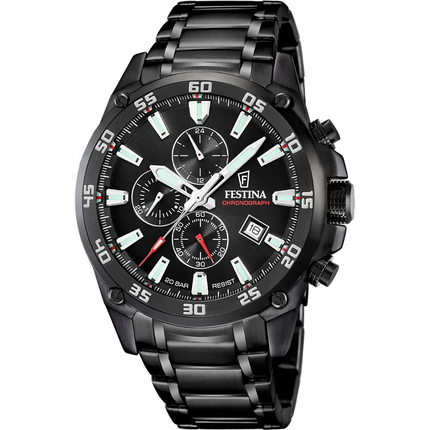 Pánské Hodinky Festina F20735-3 černé