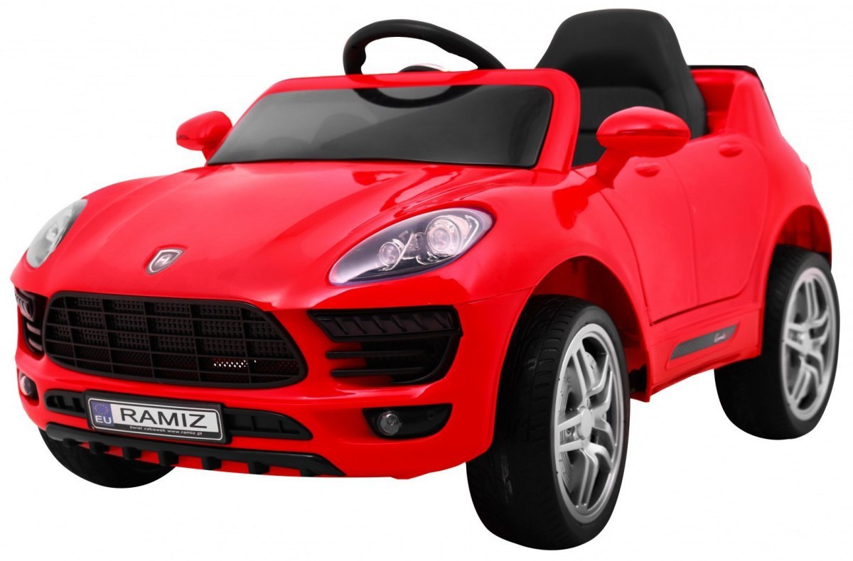 Autko Turbo-S na akumulator dla dzieci Czerwony Suv Pilot