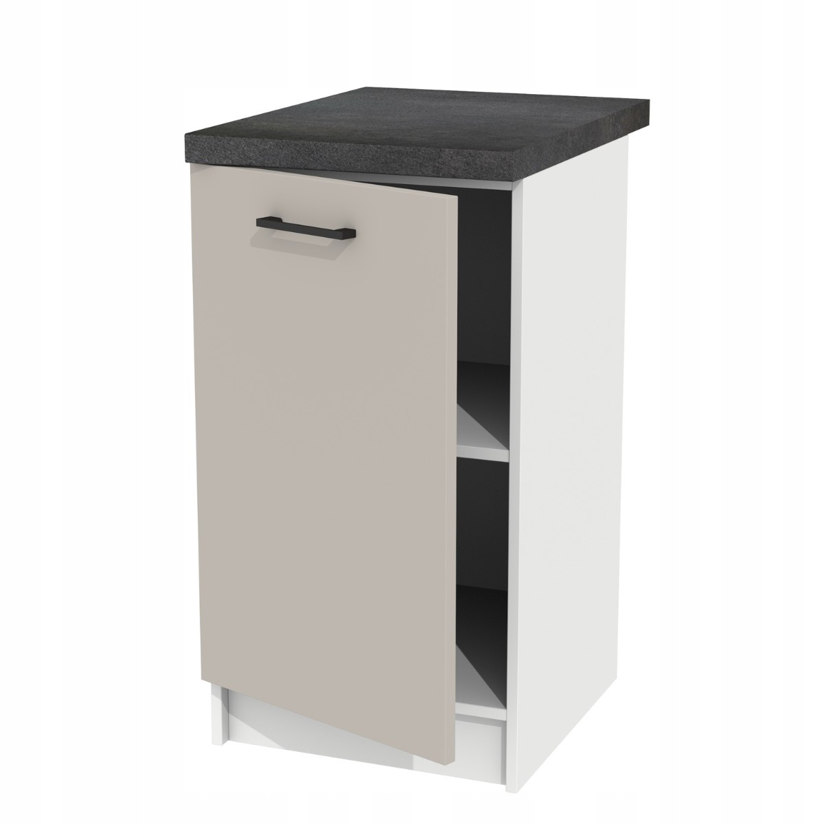 Spodná kuchynská skrinka Stojaca 45 Kašmír pre zostavy a pracovnú dosku District Dark