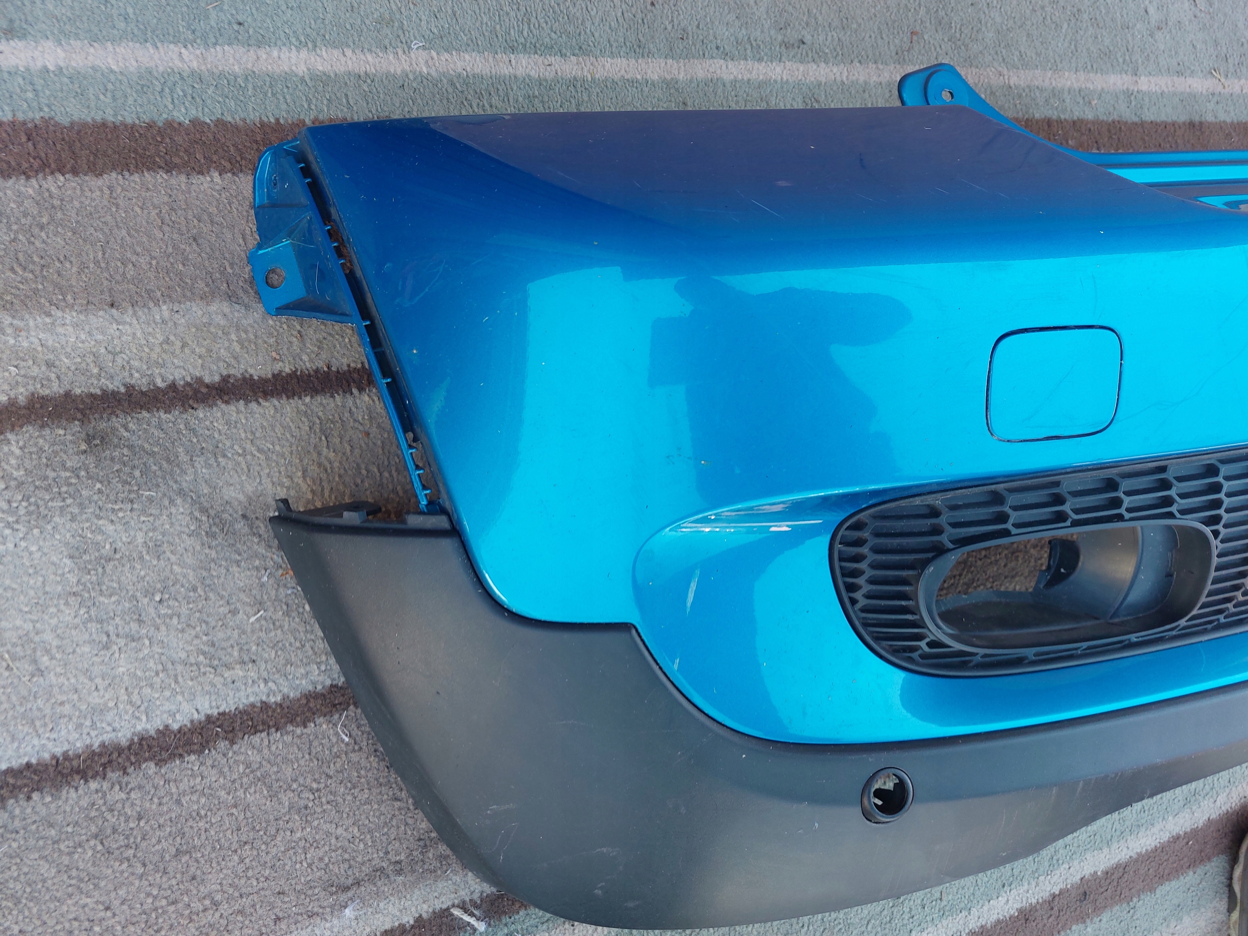 Stoßstange heck MINI COOPER R56 PDC blauer 10r