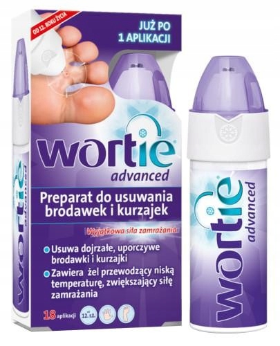 

Wortie Advanced preparat do usuwania kurzajek 50ml