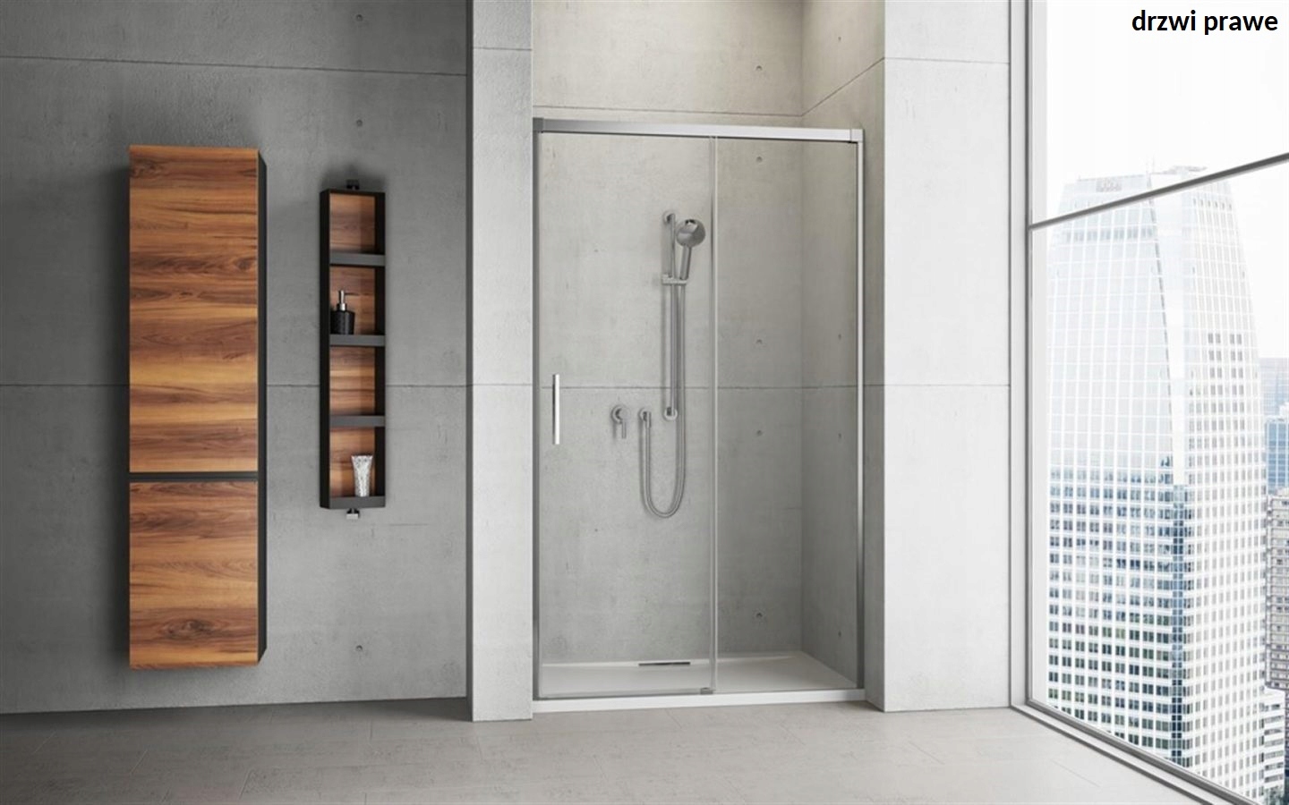 Drzwi prysznicowe Idea DWJ 140x200,5 RADAWAY Grubość szkła/szyby 6 mm