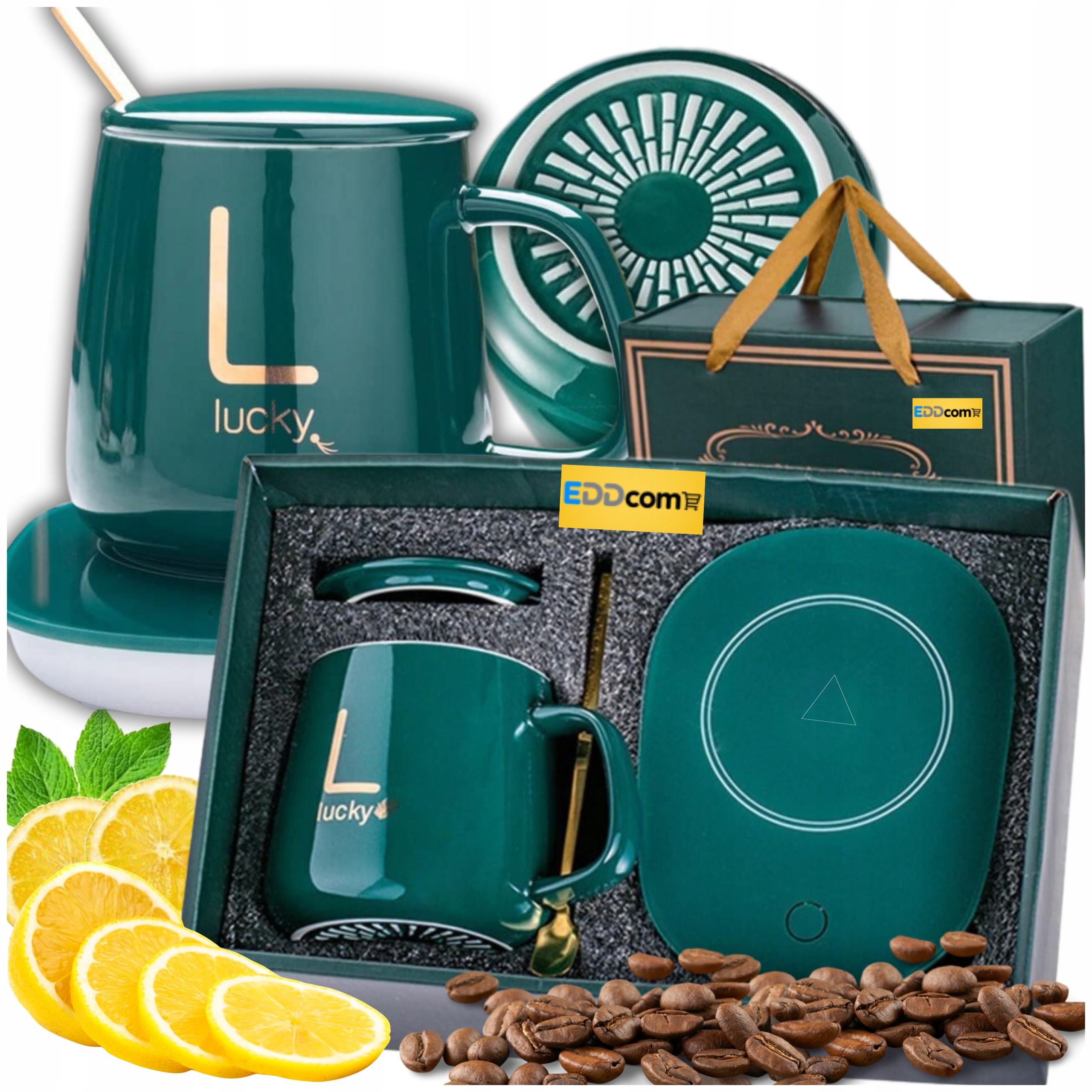 Ohřívač Na Šálek Čaje Set Hrnek s ohřívačem Keramický