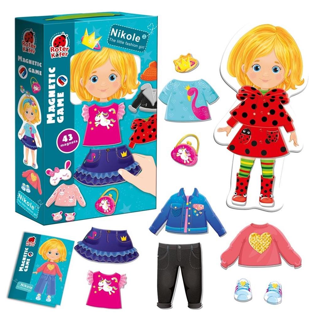 

Gra magnetyczna Nikole. The little fashion girl