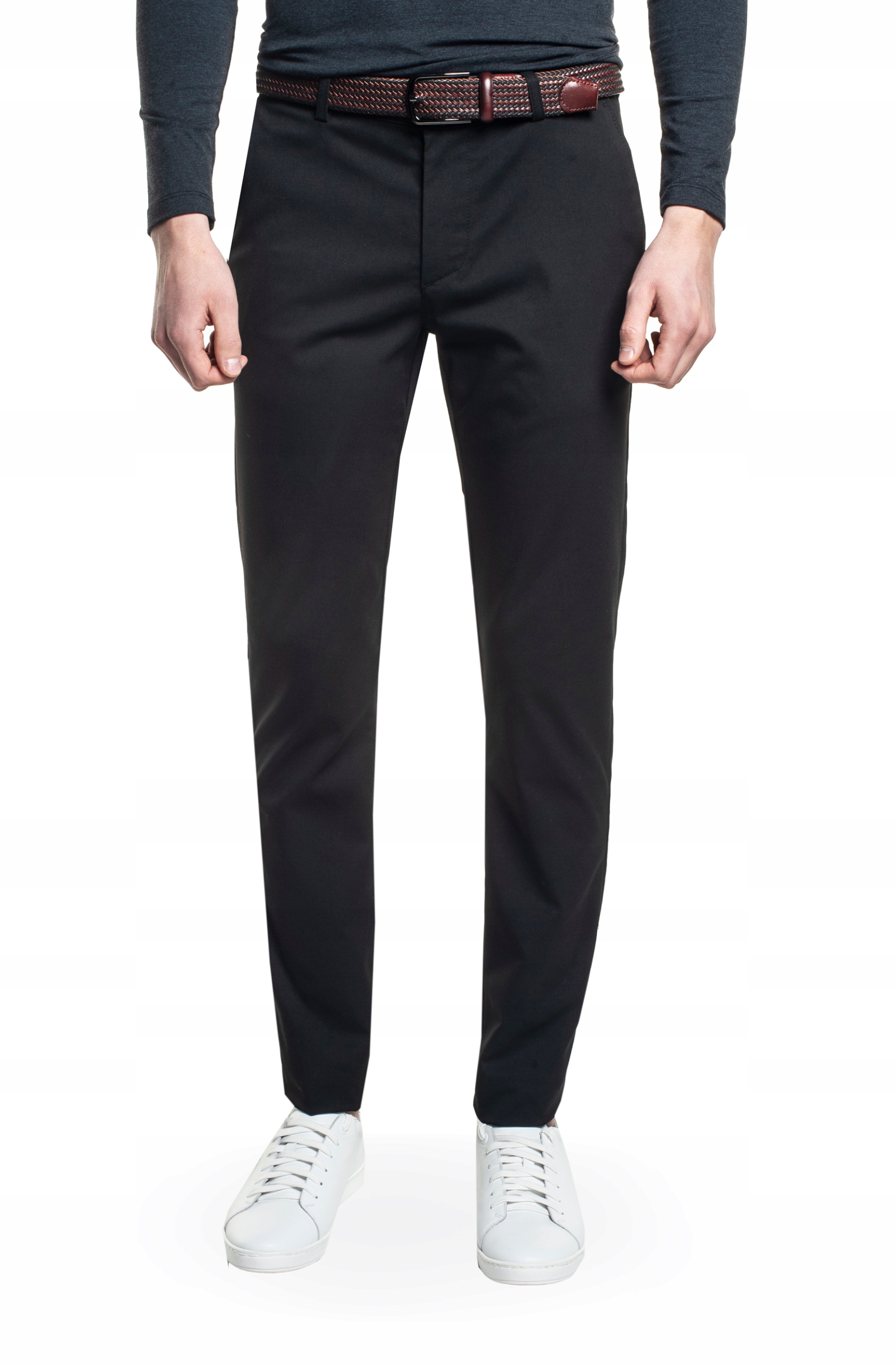 

Męskie spodnie Recman chino morgan 218 czarny 176