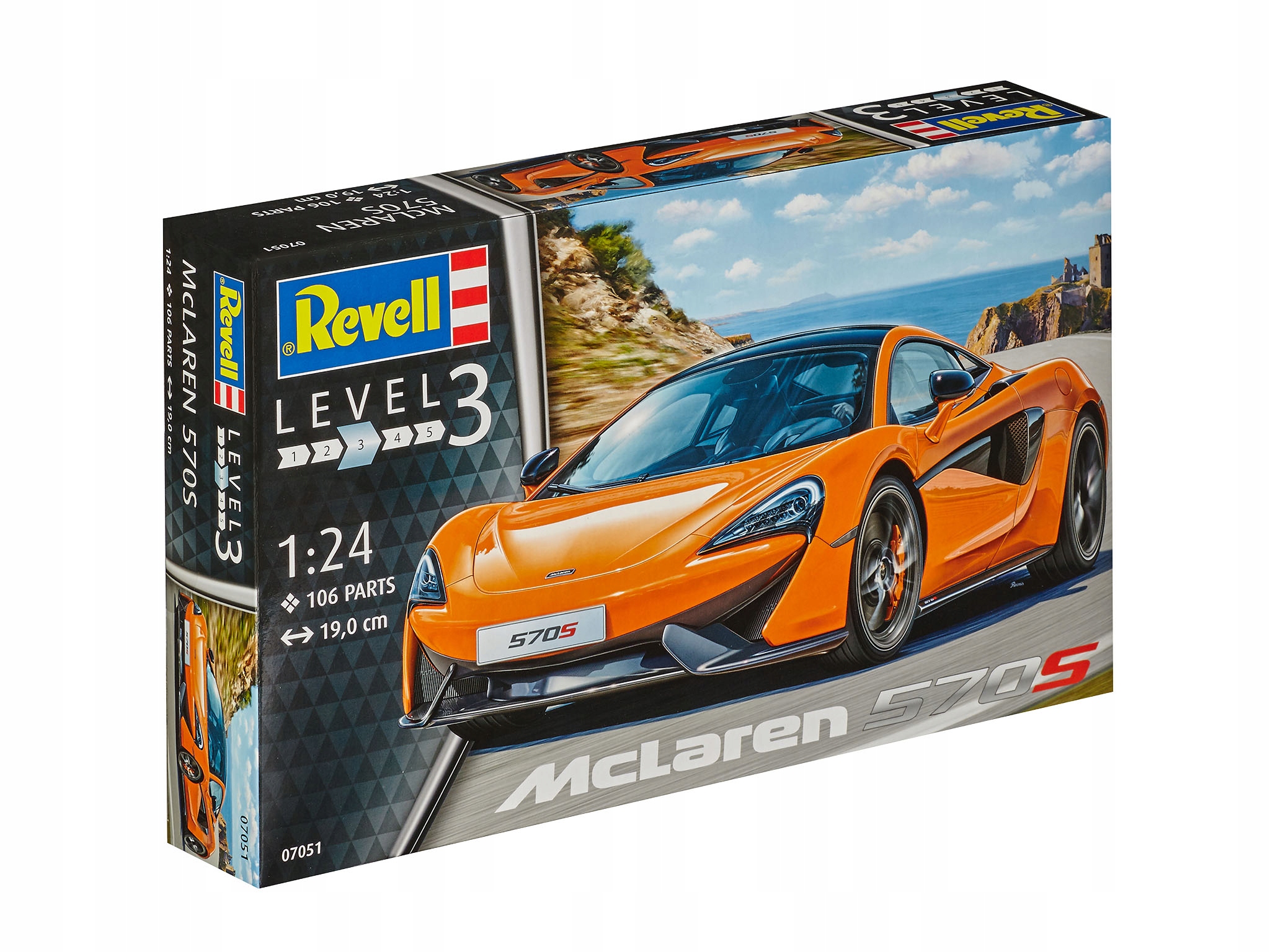 Model Ke Slepení Mclaren 570S 1:24