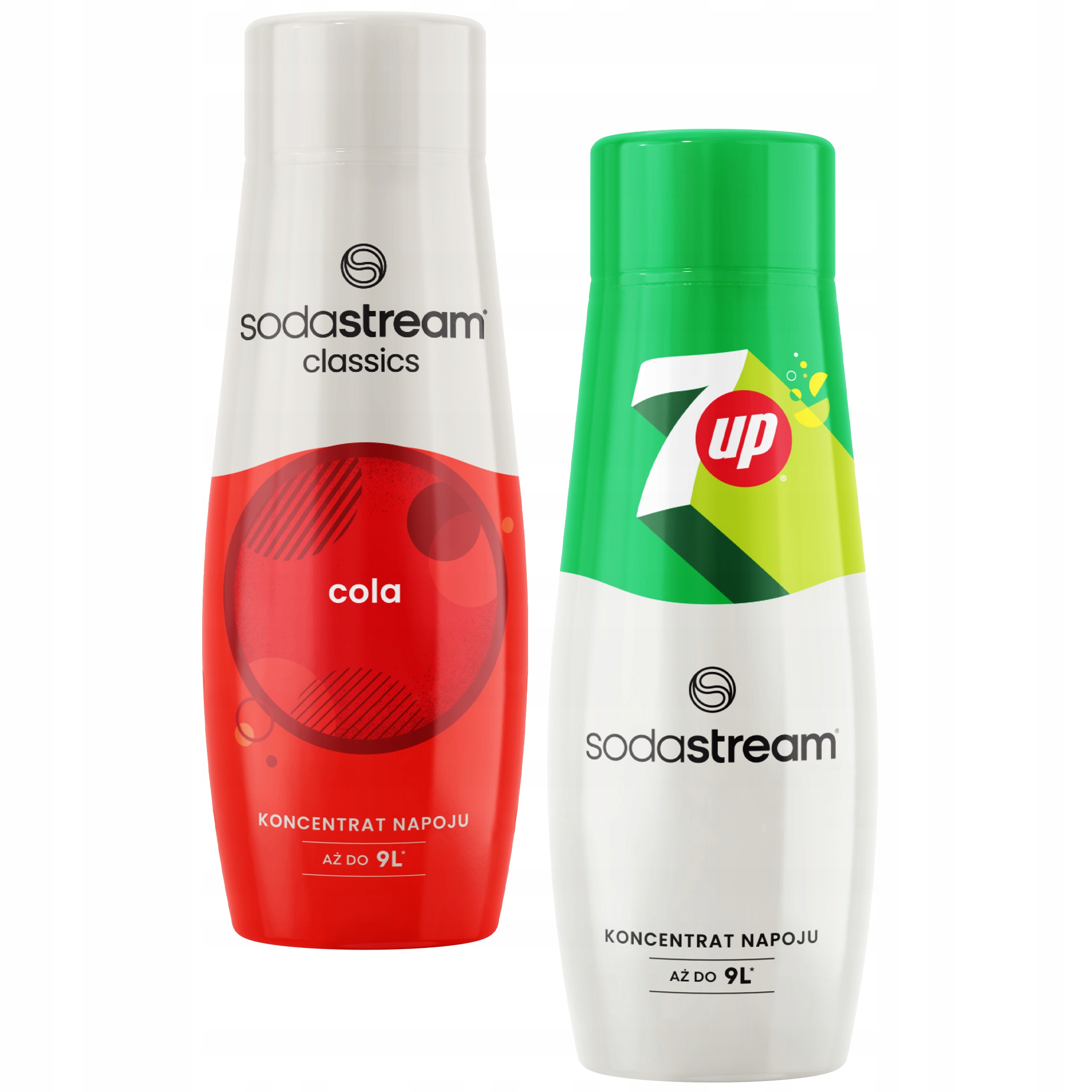 SODASTREAM Koncentrat zestaw o smaku COLA + 7UP