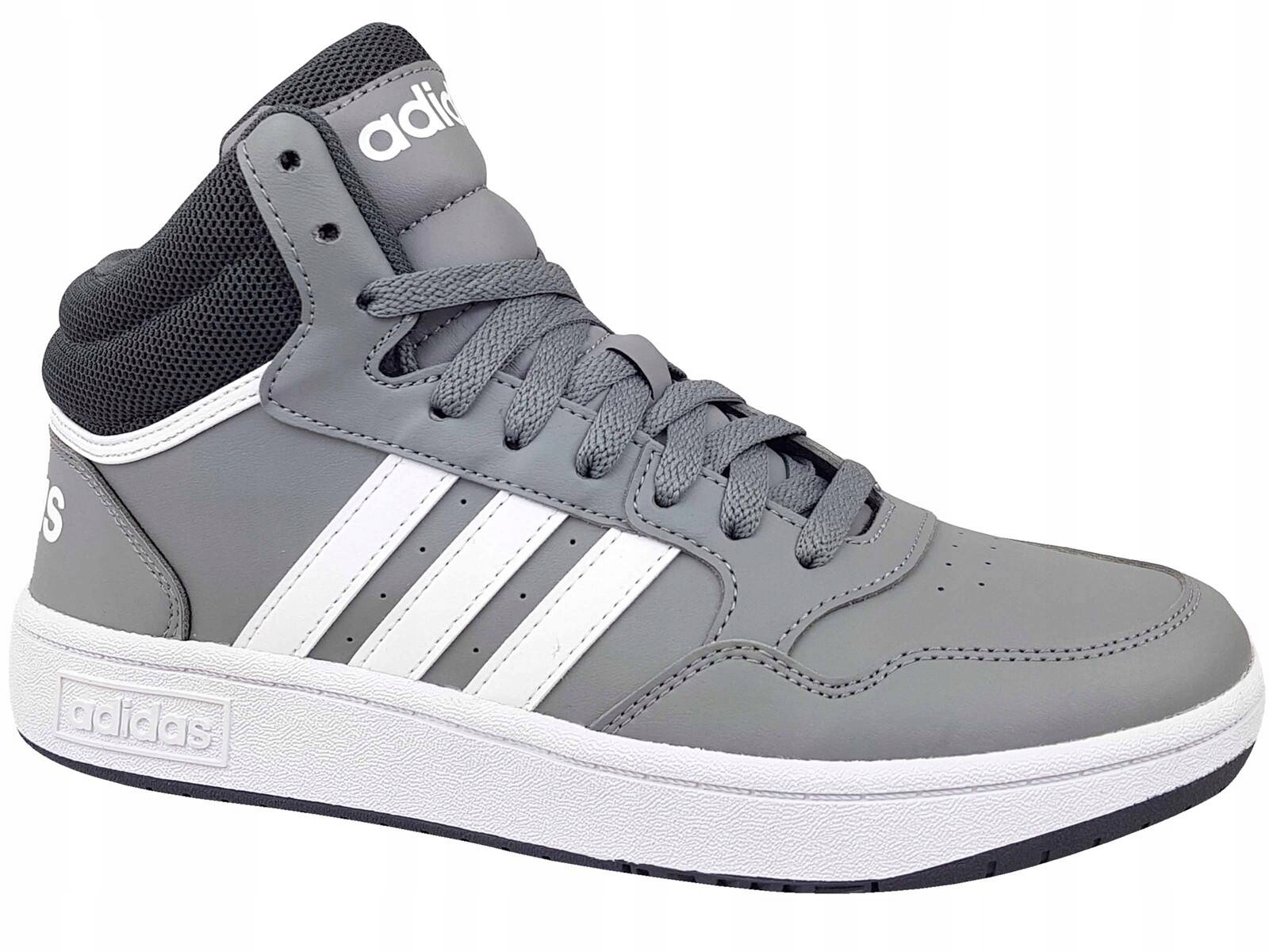 Adidas Hoops 3.0 MID IF2721 Buty Wysokie Za Kostkę Szare