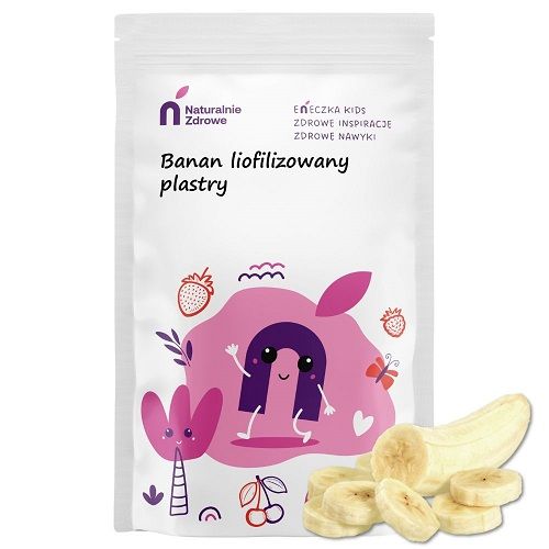 NATURALNIE ZDROWE BANAN LIOFILIZOWANY PLASTRY ENECZKA KIDS 30g