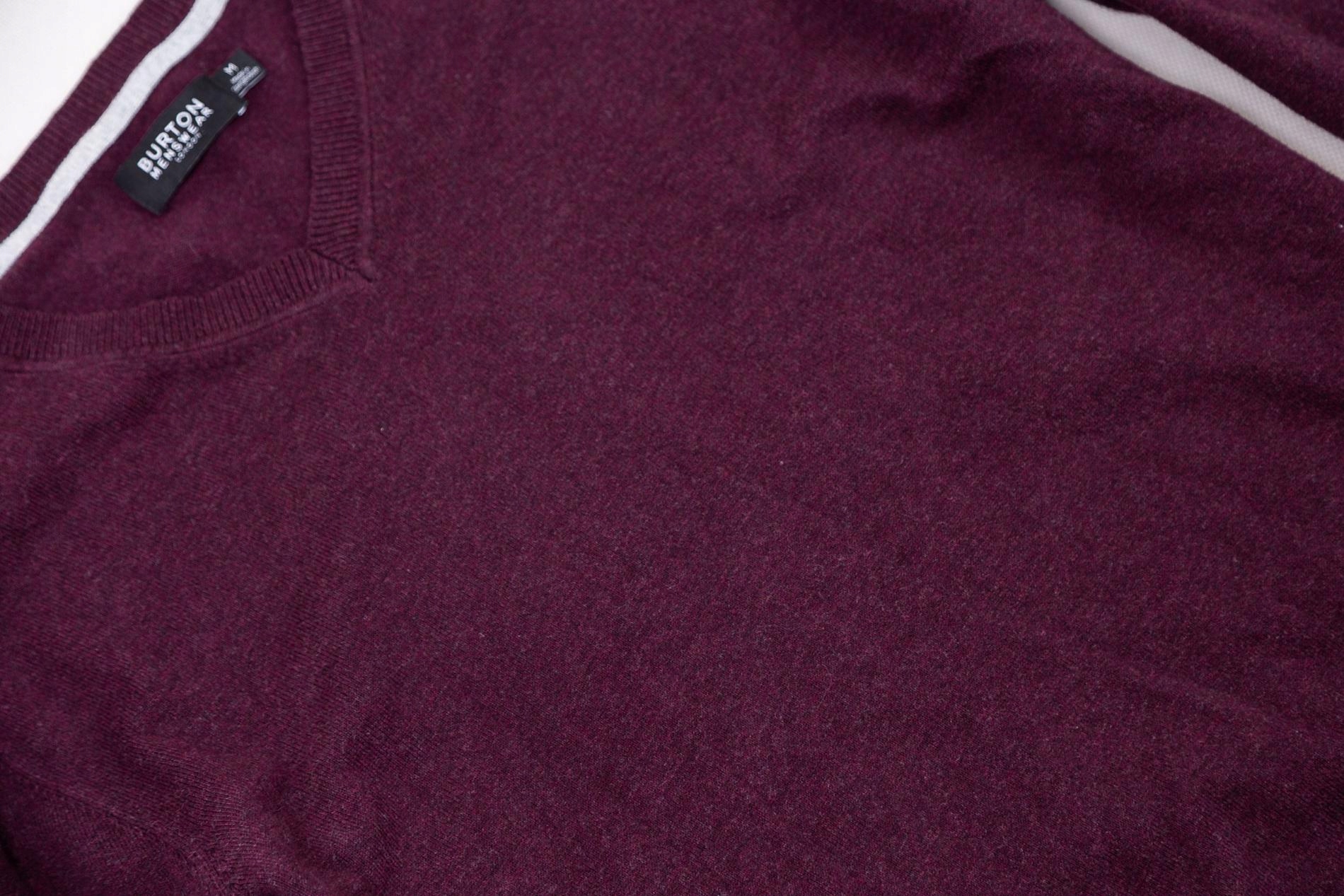 Burton London sweter Męski bawełniany M Rozmiar M