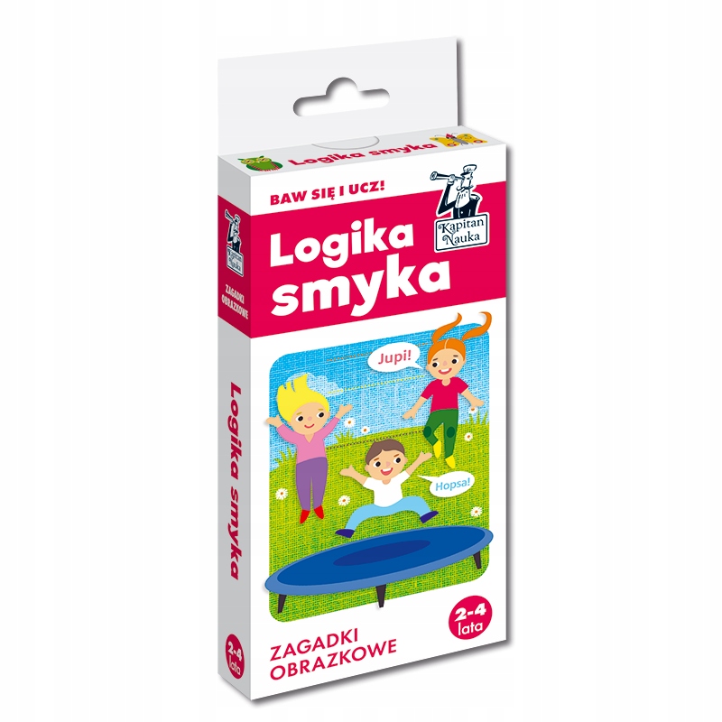 

Kapitan Nauka Zagadki obrazkowe Logika Smyka 2-4 l