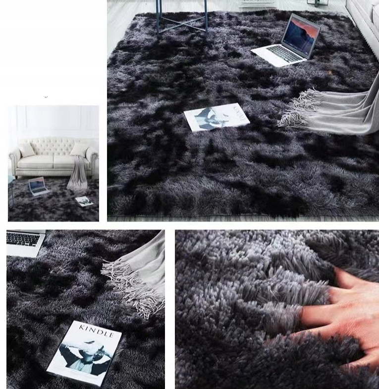 Dywan obszyty pluszowy miękki gęsty włochacz Shaggy Estero 80x150 cm Marka inna
